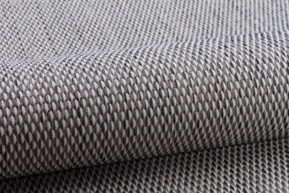 Washable Gray Jute Rug: Bohemian Outdoor/Indoor Carpet