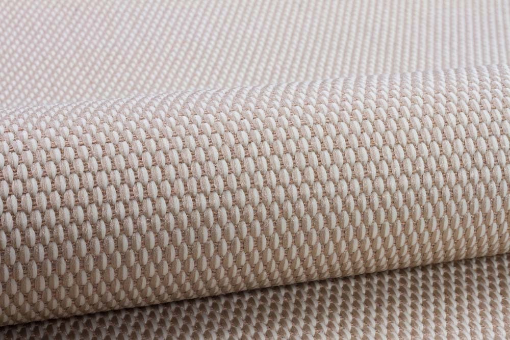 Washable Beige Jute Rug: Bohemian Outdoor/Indoor Carpet