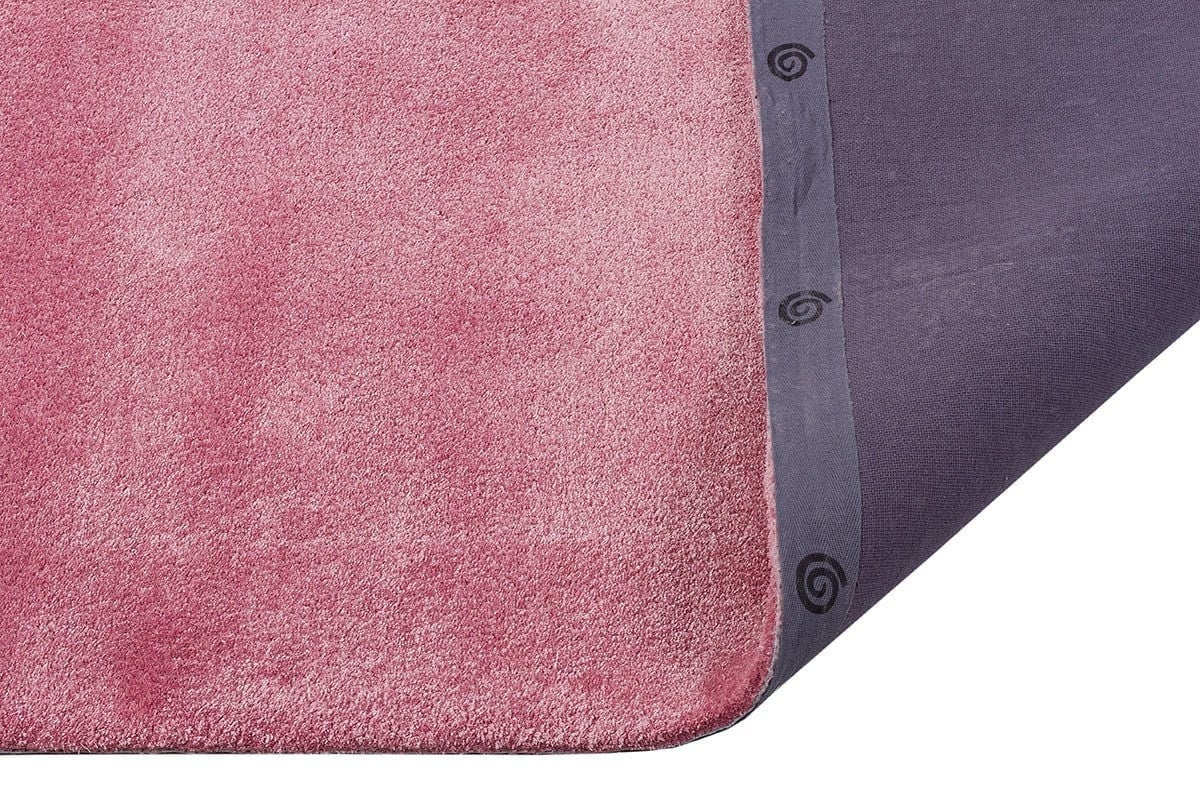 Custom Hand-Tufted Viscose Rug: Contemporary Pink Design