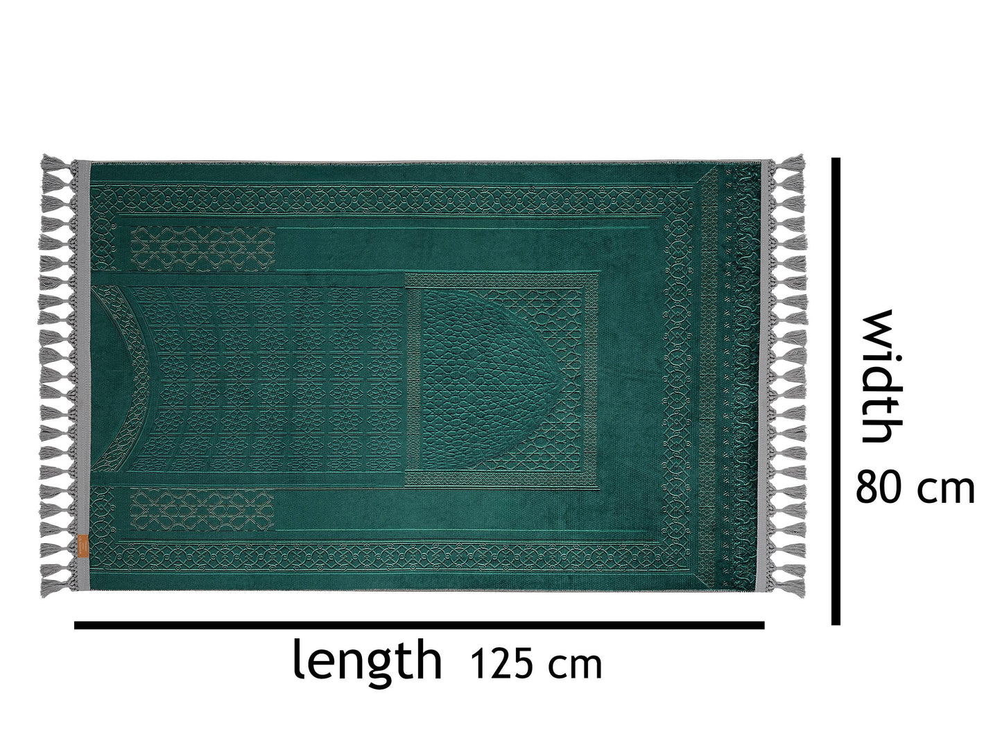 Turkish Prayer Rug, Ottoman Design Muslim Prayer Mat
