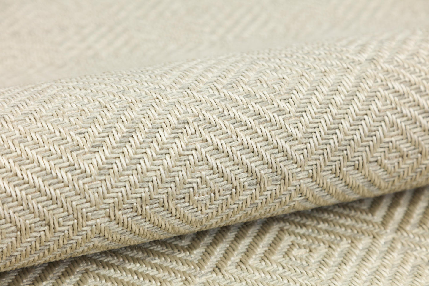 Modern Cream Flatweave Rug: Gray Border Diamond Pattern Area Rug