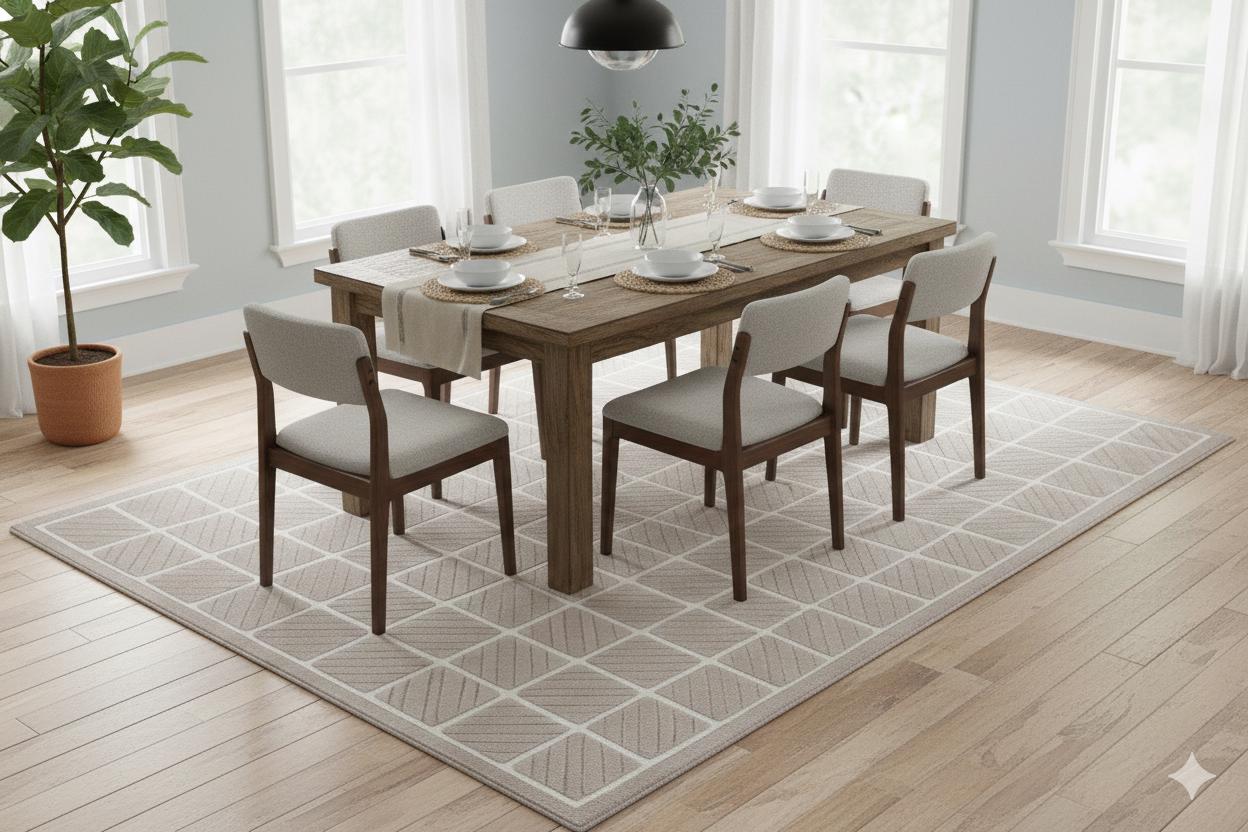 Hand Tufted Custom Rug: Contemporary Viscose Gray Rug