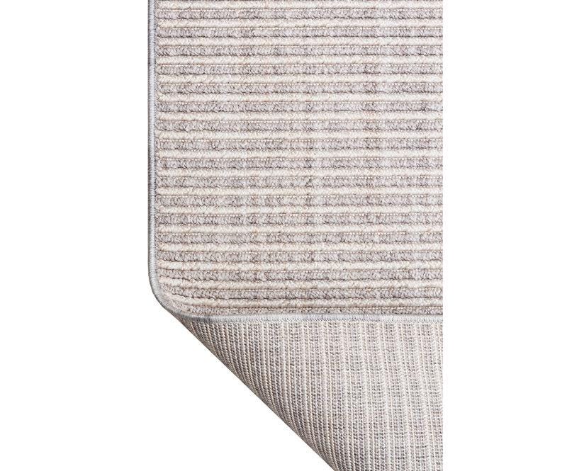 Custom Textured Runner Rug, Neutral Boho Fringe Area Rug, Modern Entryway Decor