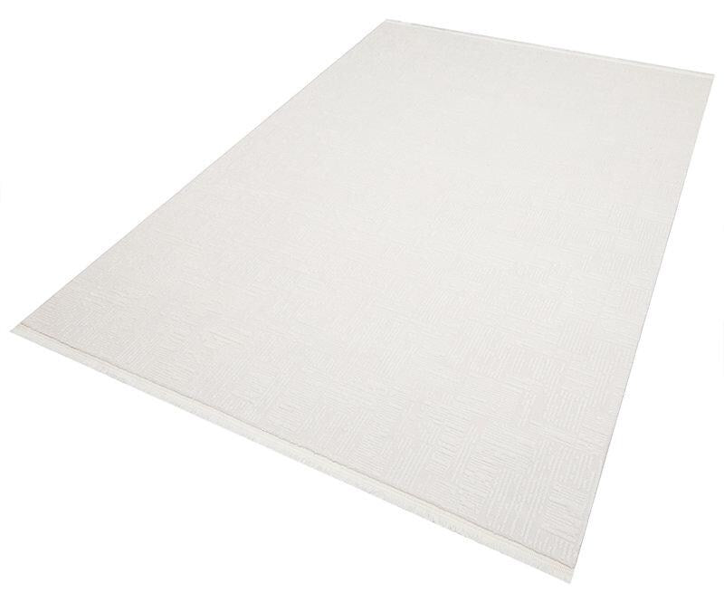 Custom Abstract Runner Rug, Minimalist Distressed Cream Beige Hallway, Washable Narrow Rug