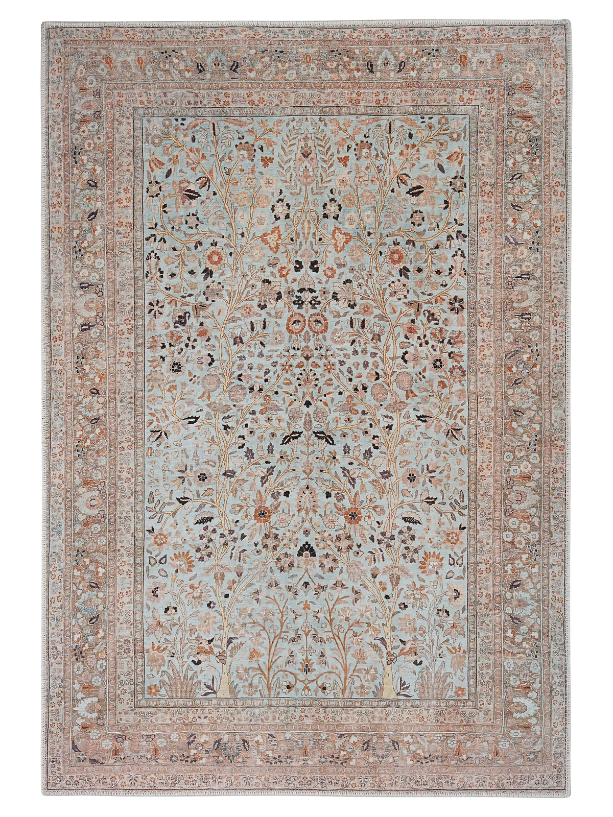 Eskitme Görünümlü Kilim