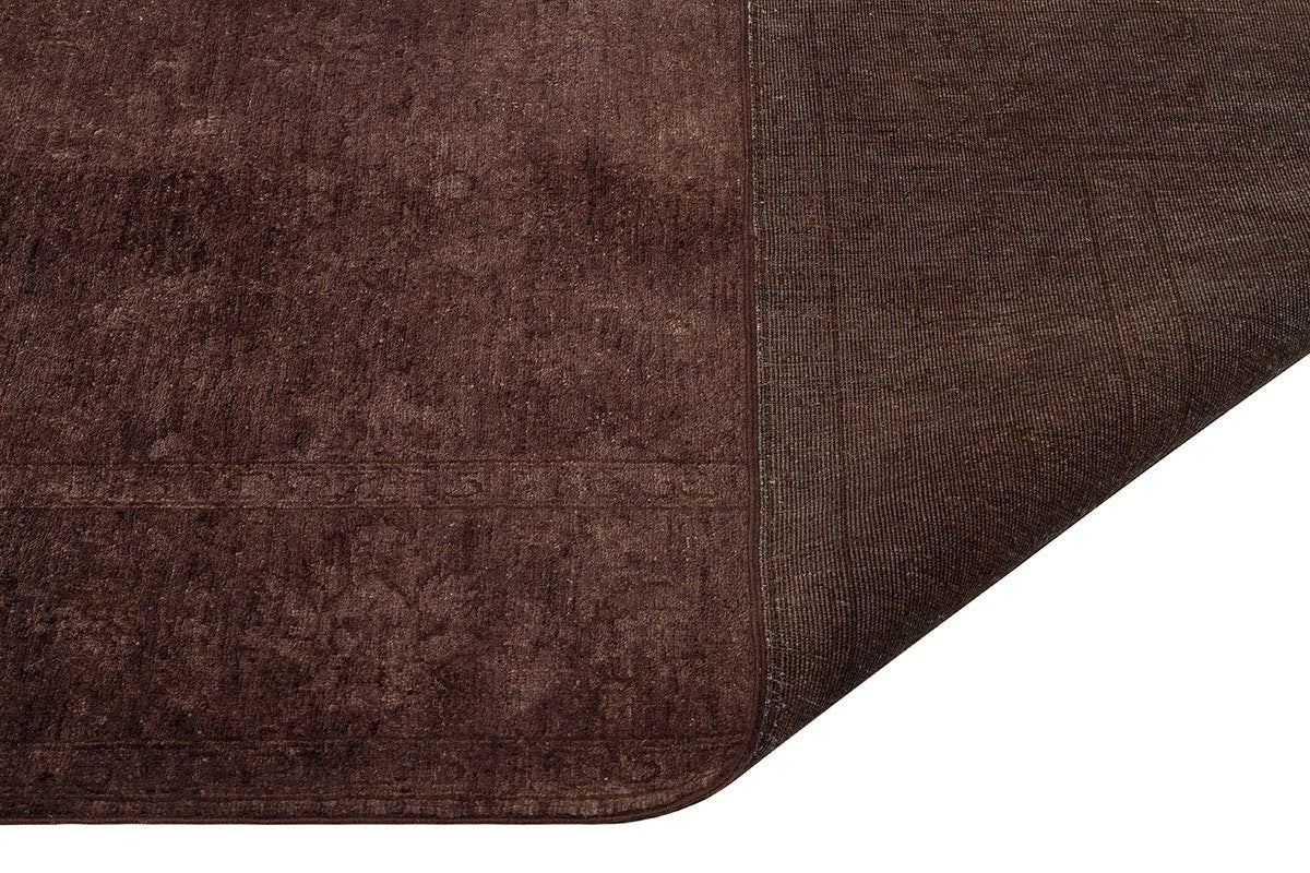 5'x7' Handmade Wool Turkish Rug: Avant-Garde Bohemian Area Rug