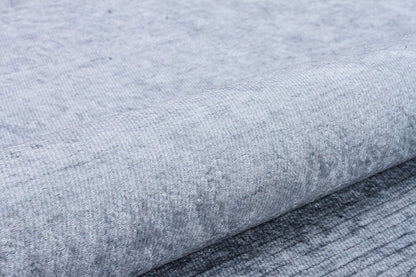 Washable Grey Ombre Area Rug, Modern Minimalist Living Room Carpet
