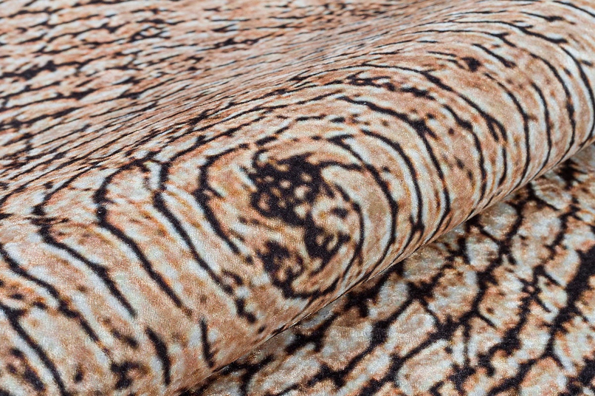 Washable Braided Spiral Round Rug, Faux Jute Farmhouse Carpet with Fringe
