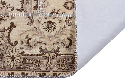 Handmade Wool Patchwork Turkish Rug - 3.9x5.9 ft - Bohemian Area Rug