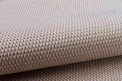 Washable White Jute Rug: Bohemian Outdoor/Indoor Circle Carpet