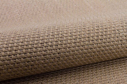 Washable Brown Jute Rug: Modern Outdoor/Indoor Carpet