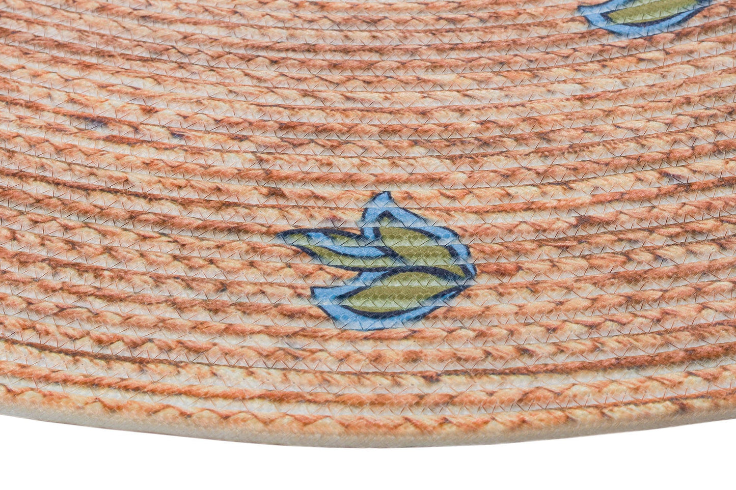 Turtle Jute Rug: Bohemian Outdoor Circle Rug