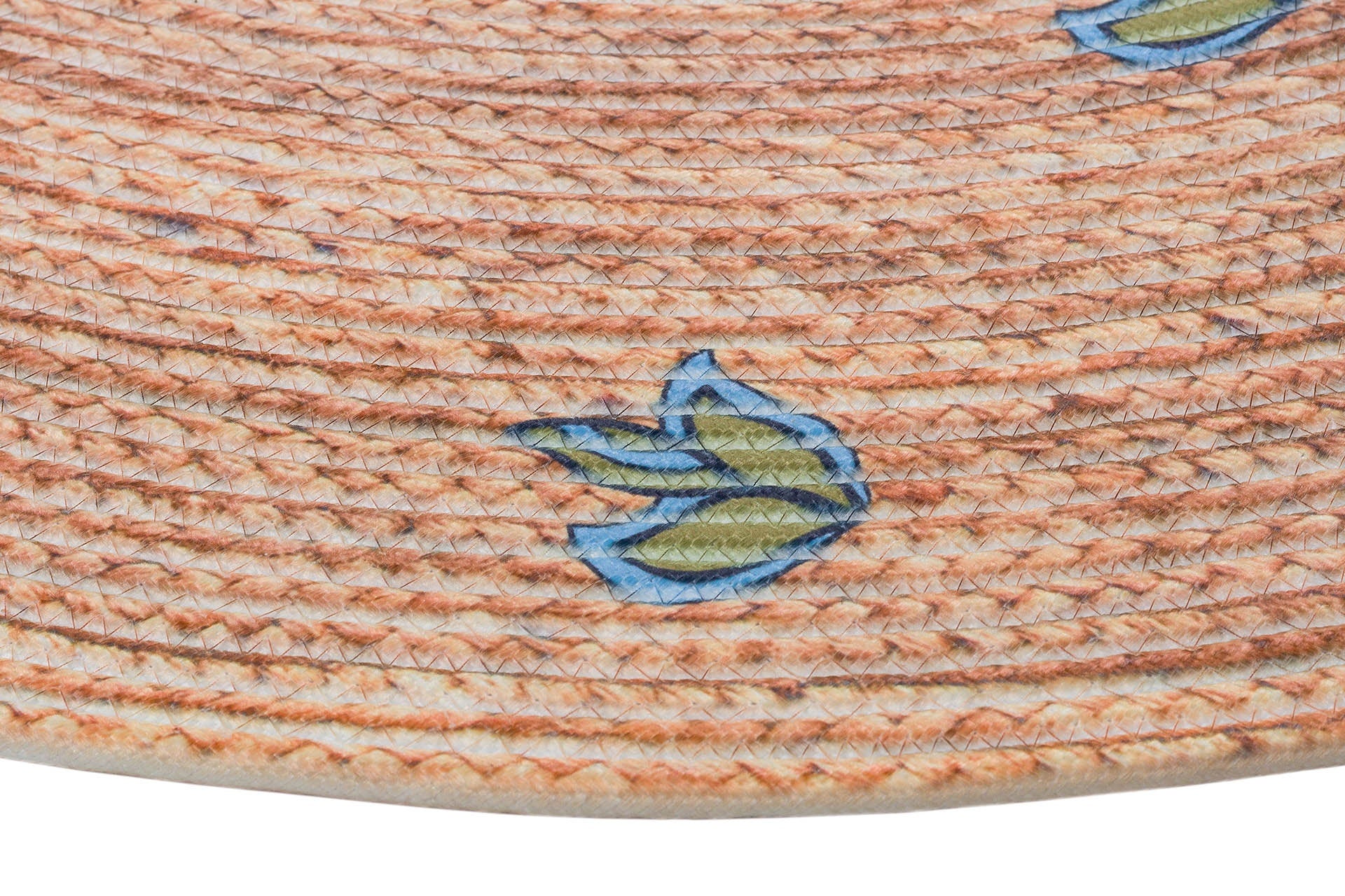 Turtle Jute Rug: Bohemian Outdoor Circle Rug
