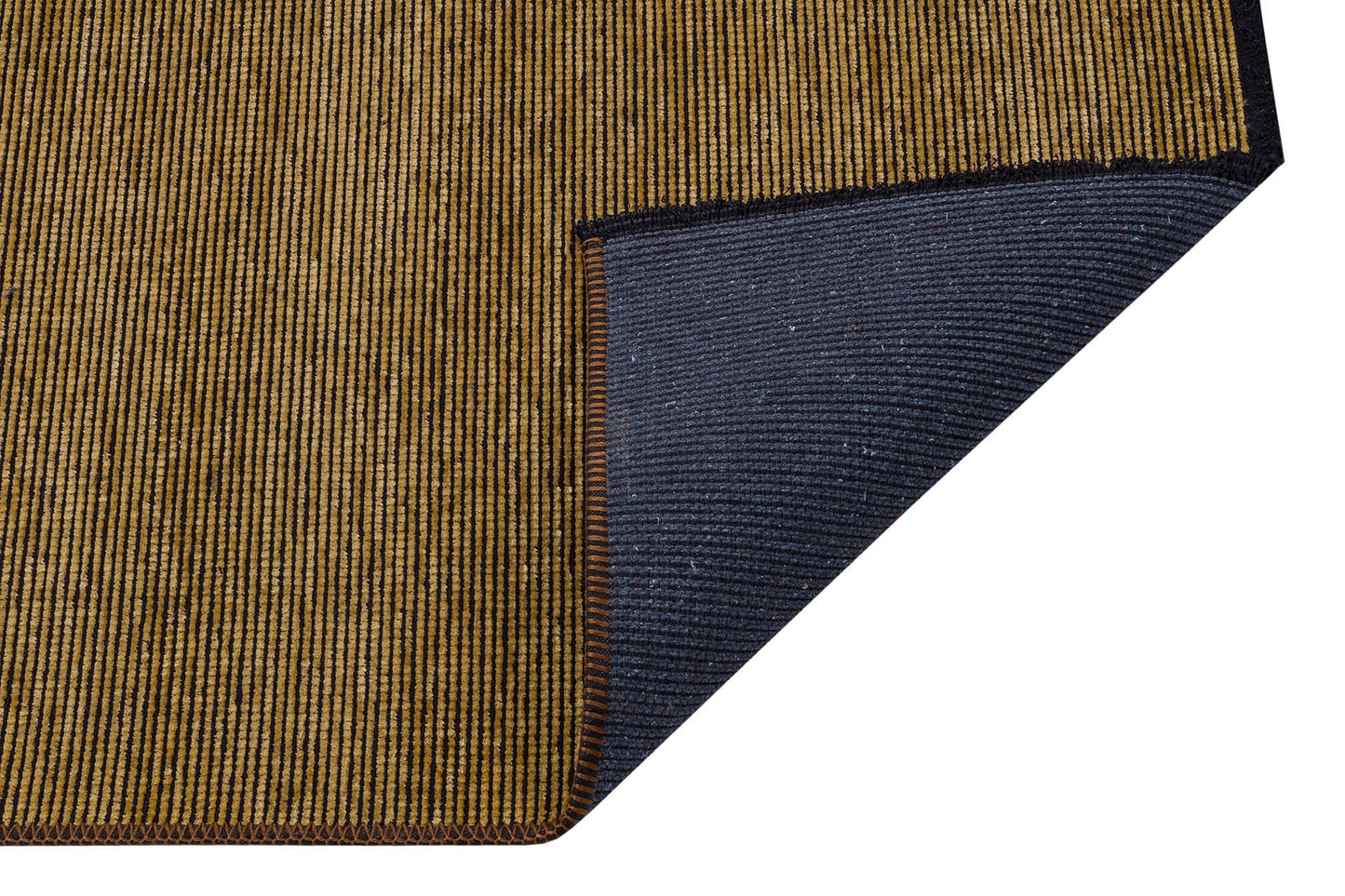 Washable Jute Style Area Rug – Earth Tone Tan, Brown Woven Carpet (Low Pile)