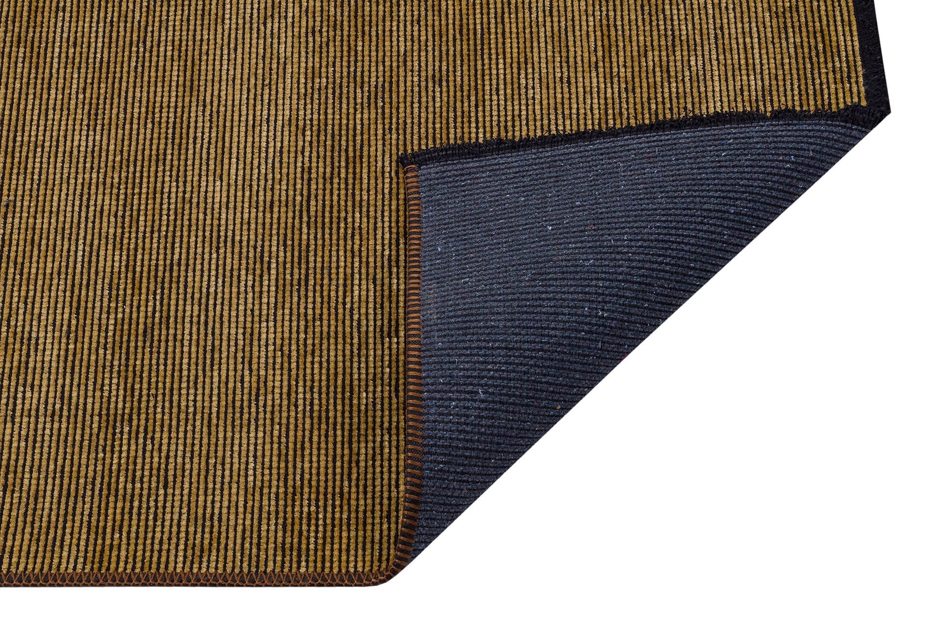 Washable Jute Style Area Rug – Earth Tone Tan, Brown Woven Carpet (Low Pile)