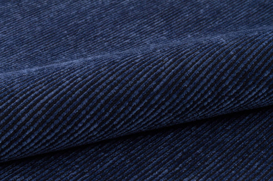 Blue Cotton Turkish Rug, Modern Washable Carpet