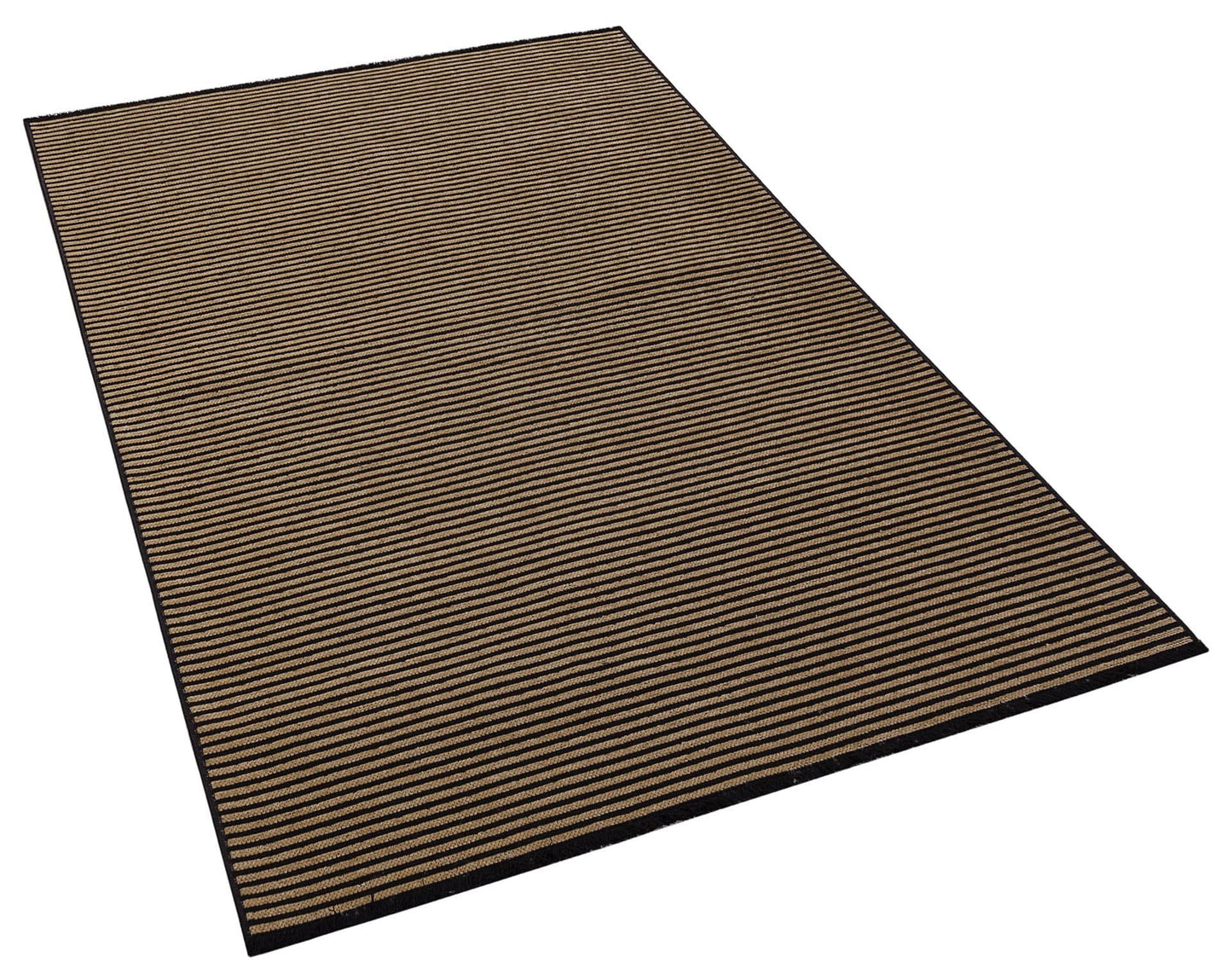 Modern Striped Rug, Yellow Home Decor, Washable Cotton Carpet