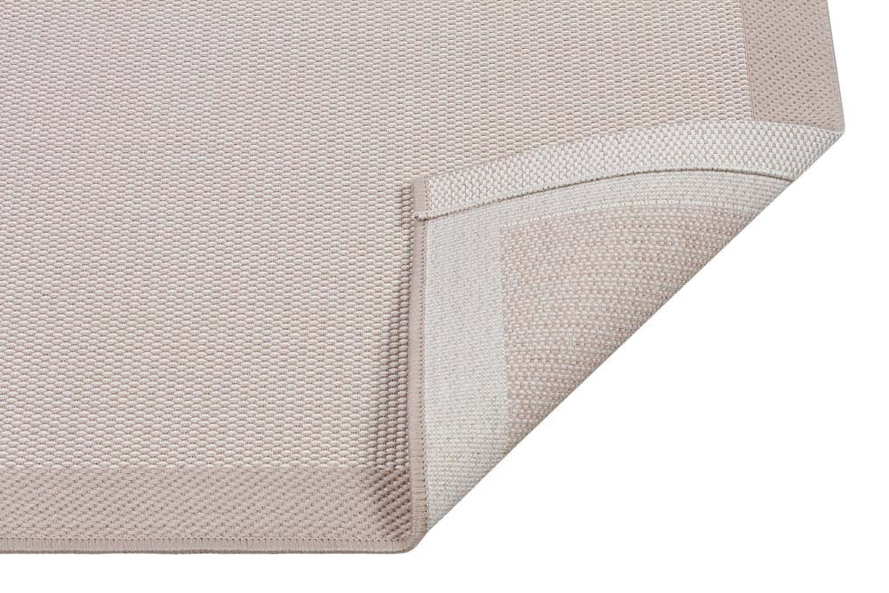 Washable Beige Jute Rug: Bohemian Outdoor/Indoor Carpet