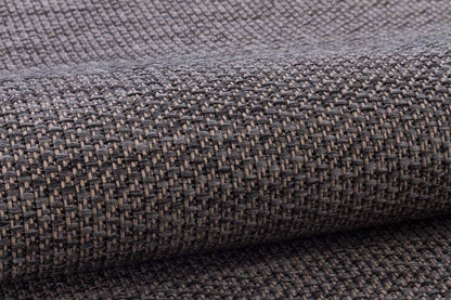 Washable Gray Jute Rug: Outdoor/Indoor Circle Carpet