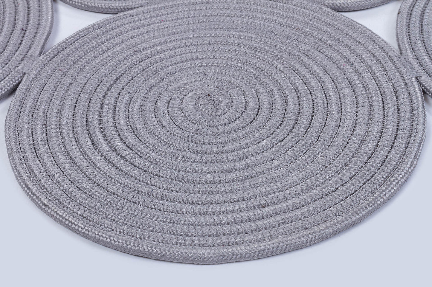 Bohemian Jute Circle Rug: Washable Indoor/Outdoor Decor