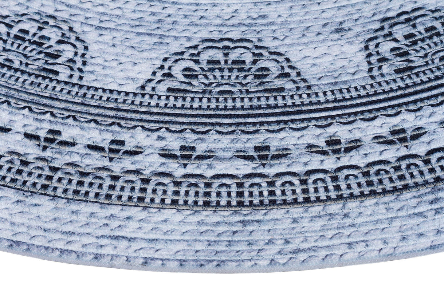 Yin Yang Jute Rug: Bohemian Outdoor/Indoor Carpet