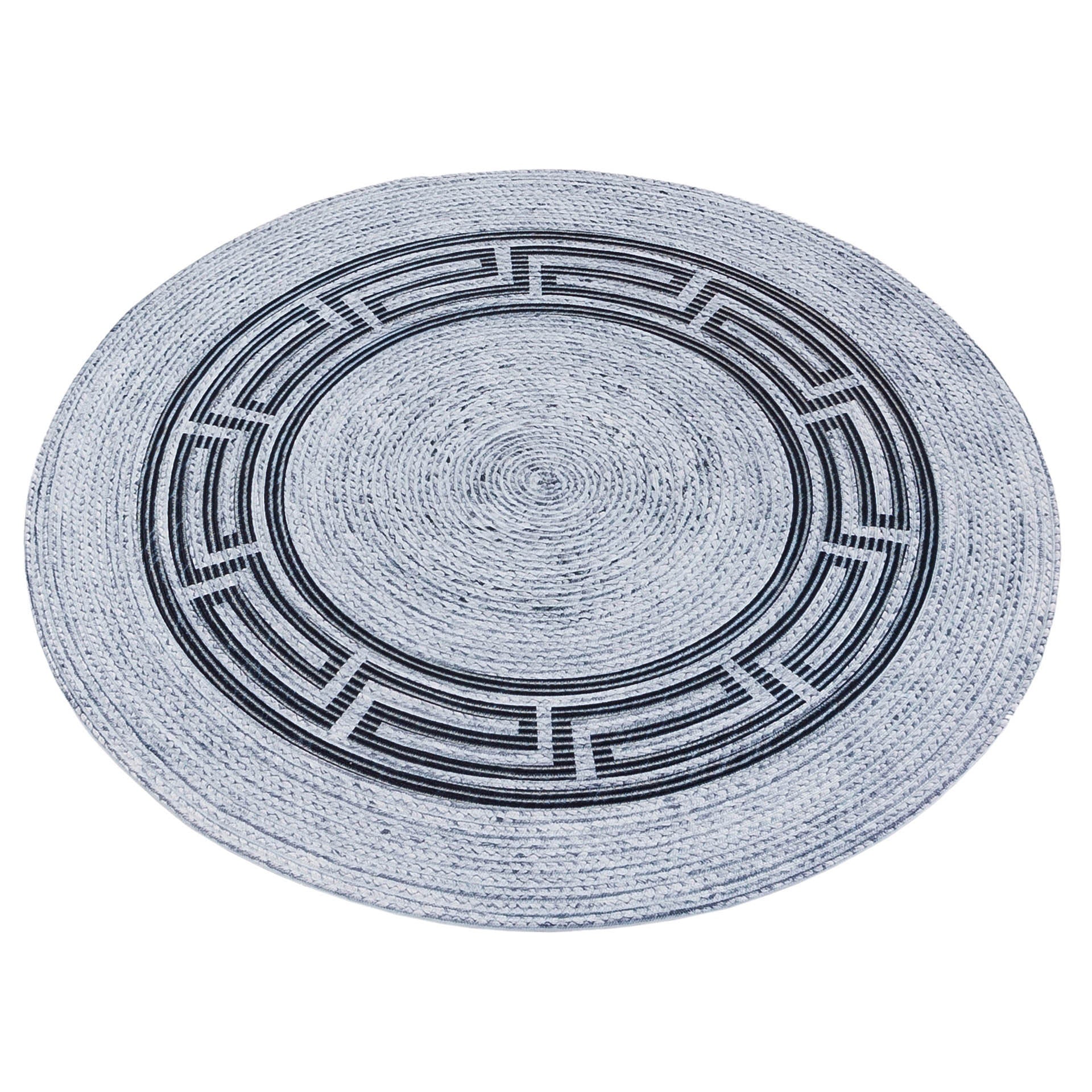 Bohemian Jute Rug: Washable Outdoor Circle Rug