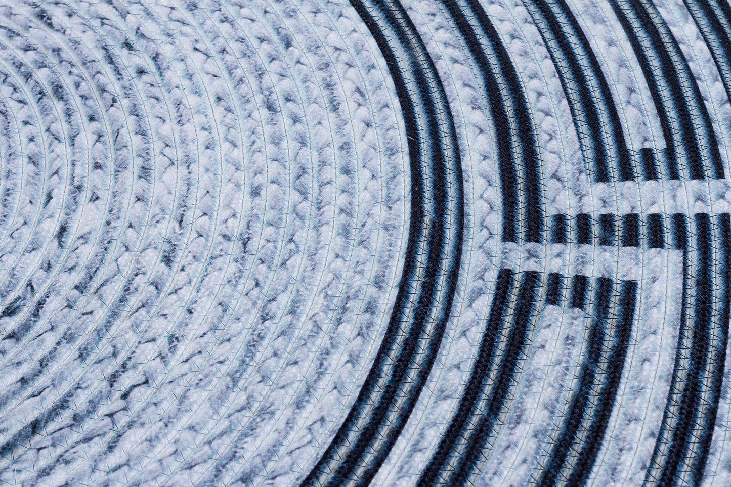 Bohemian Jute Rug: Washable Outdoor Circle Rug
