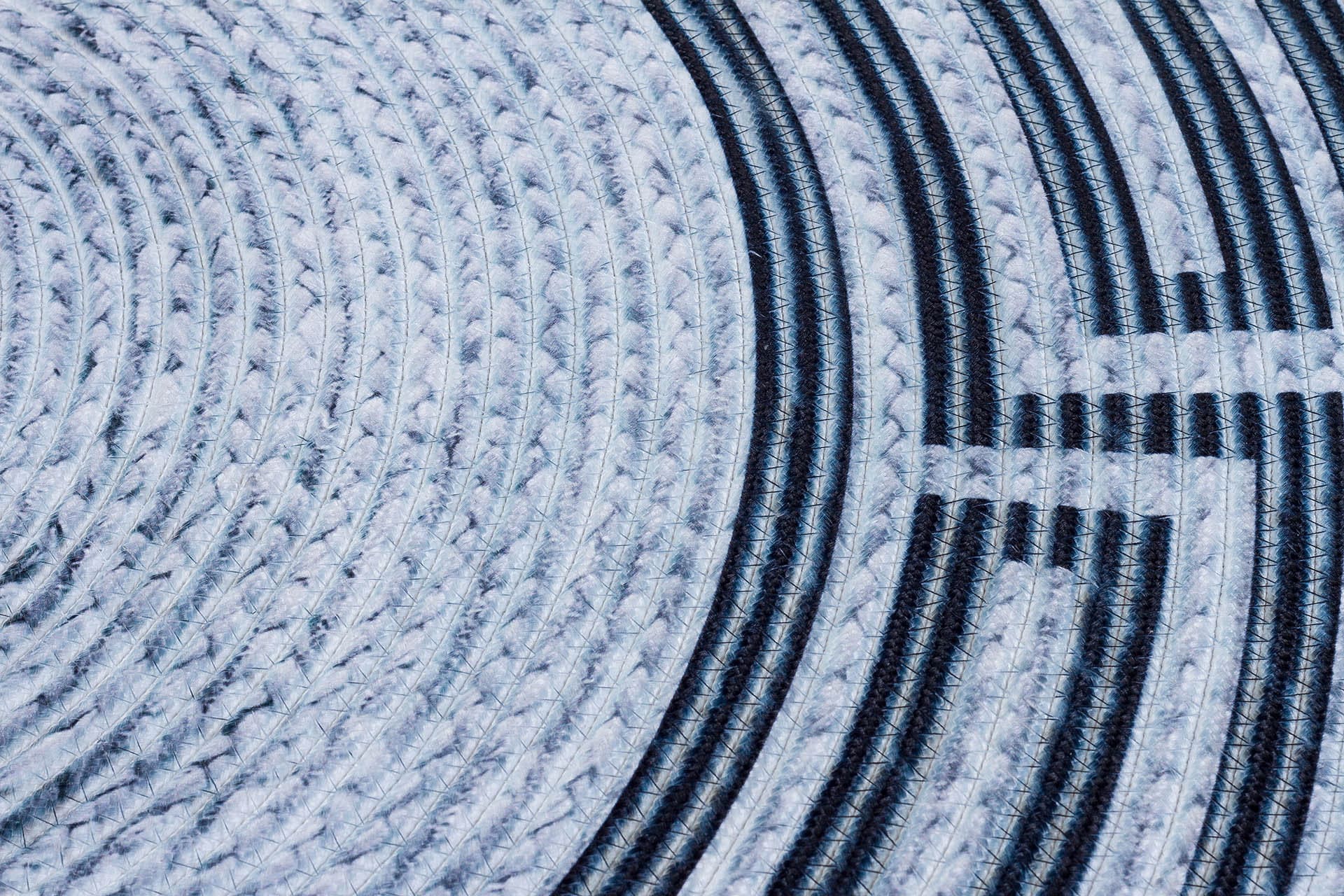 Bohemian Jute Rug: Washable Outdoor Circle Rug