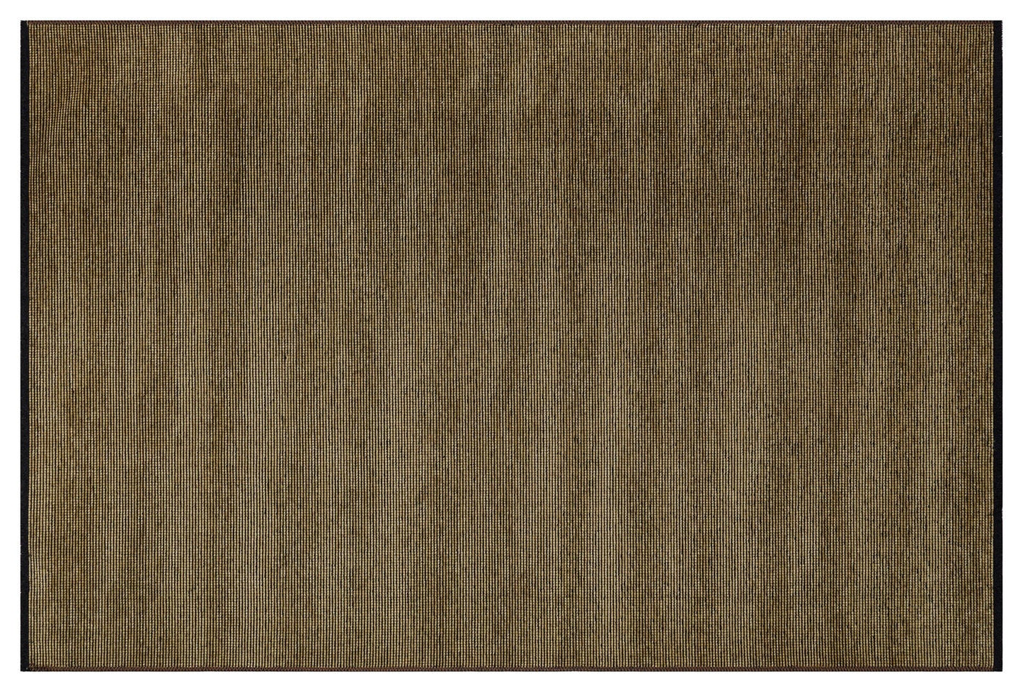 Washable Jute Style Area Rug – Earth Tone Tan, Brown Woven Carpet (Low Pile)
