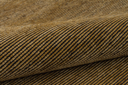 Washable Jute Style Area Rug – Earth Tone Tan, Brown Woven Carpet (Low Pile)