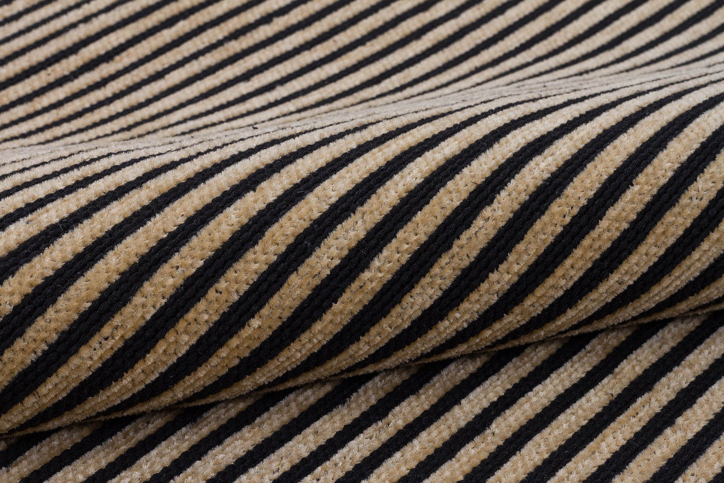 Modern Striped Rug, Yellow Home Decor, Washable Cotton Carpet