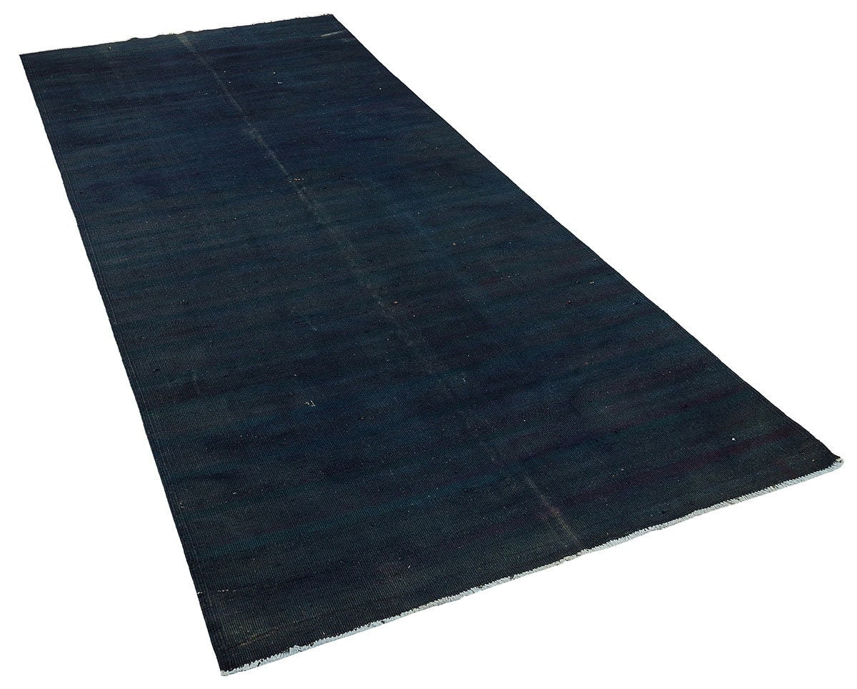 Vintage Turkish Wool Rug (5'x10'): Handmade Anatolian Area Rug