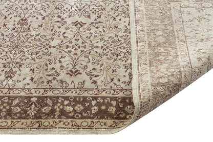 5'x8' Vintage Turkish Wool Rug: Anatolian Bohemian Area Rug