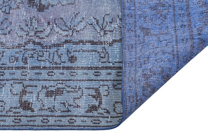 Vintage Turkish Wool Rug (5'2''x8'): Handmade Anatolian Area Rug