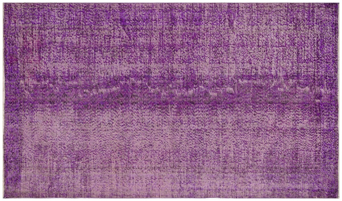 Vintage Turkish Wool Rug (4'9''x8'7") - Bohemian Persian Design