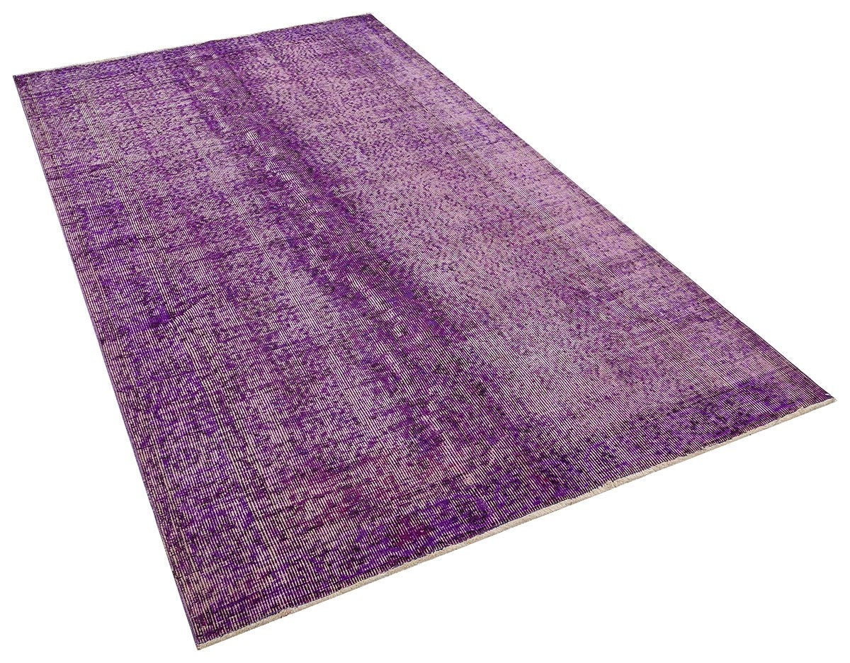 Vintage Turkish Wool Rug (4'9''x8'7") - Bohemian Persian Design