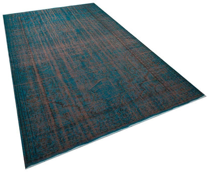 Vintage Turkish Wool Rug (5.68x9.51ft): Handmade Anatolian Area Rug