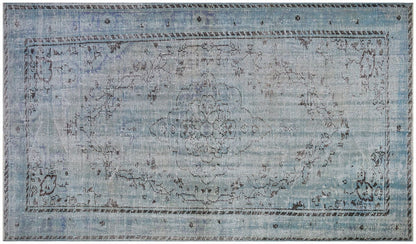 Vintage Turkish Wool Rug (6'x9'7") - Anatolian Bohemian Area Rug