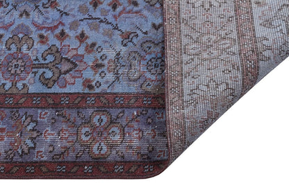 Vintage Turkish Wool Rug (5'x8'): Handmade Anatolian Persian Design