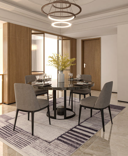 Modern Geometric Abstract Area Rug, Washable Beige Gray Carpet