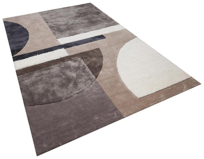 Hand Tufted Custom Rug: Contemporary Viscose Rug