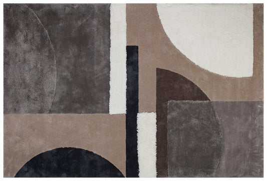 Hand Tufted Custom Rug: Contemporary Viscose Rug