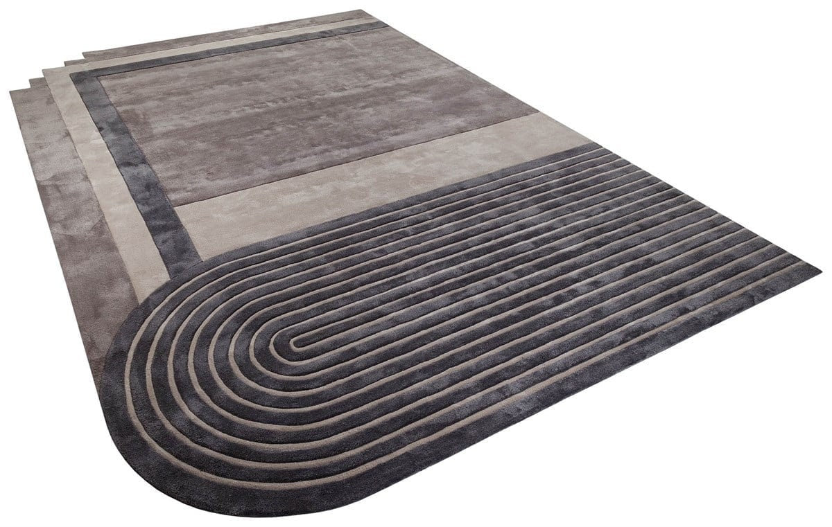 Custom Hand-Tufted Viscose Rug: Contemporary Designer Rug