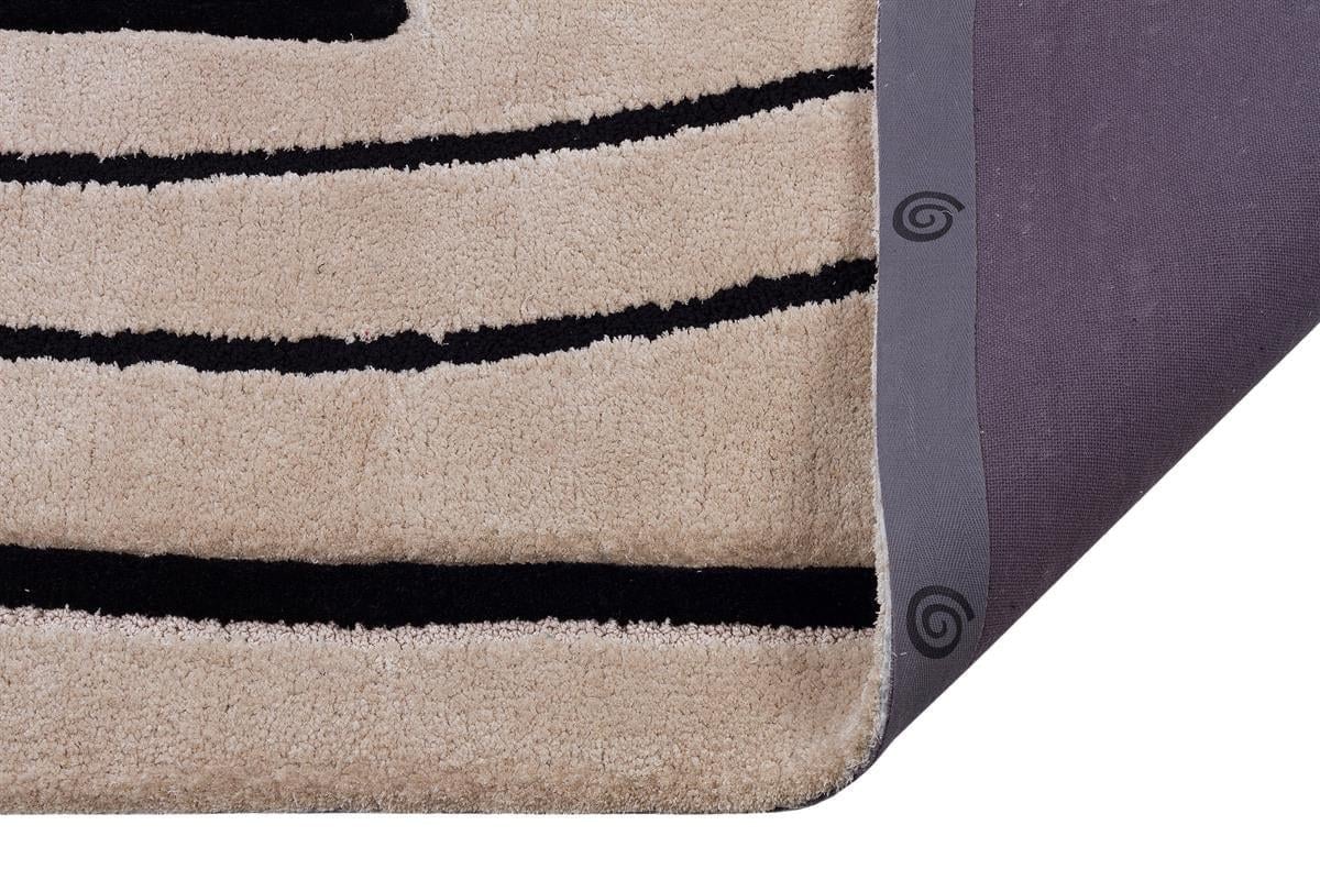 Hand Tufted Custom Rug: Contemporary Viscose Rug