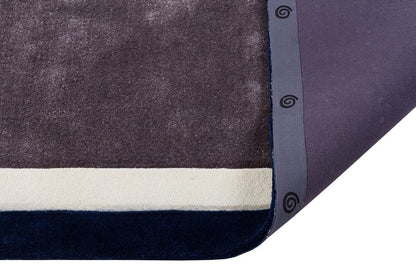 Hand Tufted Custom Rug: Contemporary Gray Viscose Rug