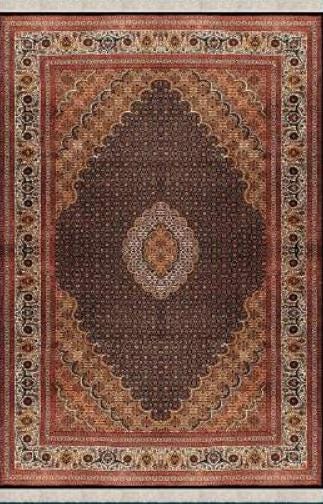 Black Vintage Rug: Washable Classic Rug with Tassels