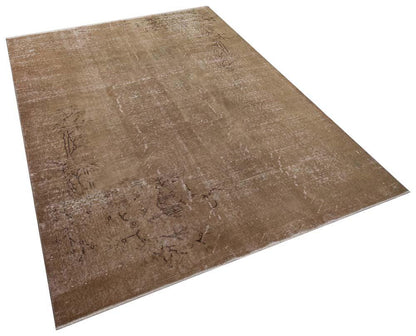 Vintage Turkish Wool Rug: 5'5''x10'2'', Bohemian Anatolian Area Rug