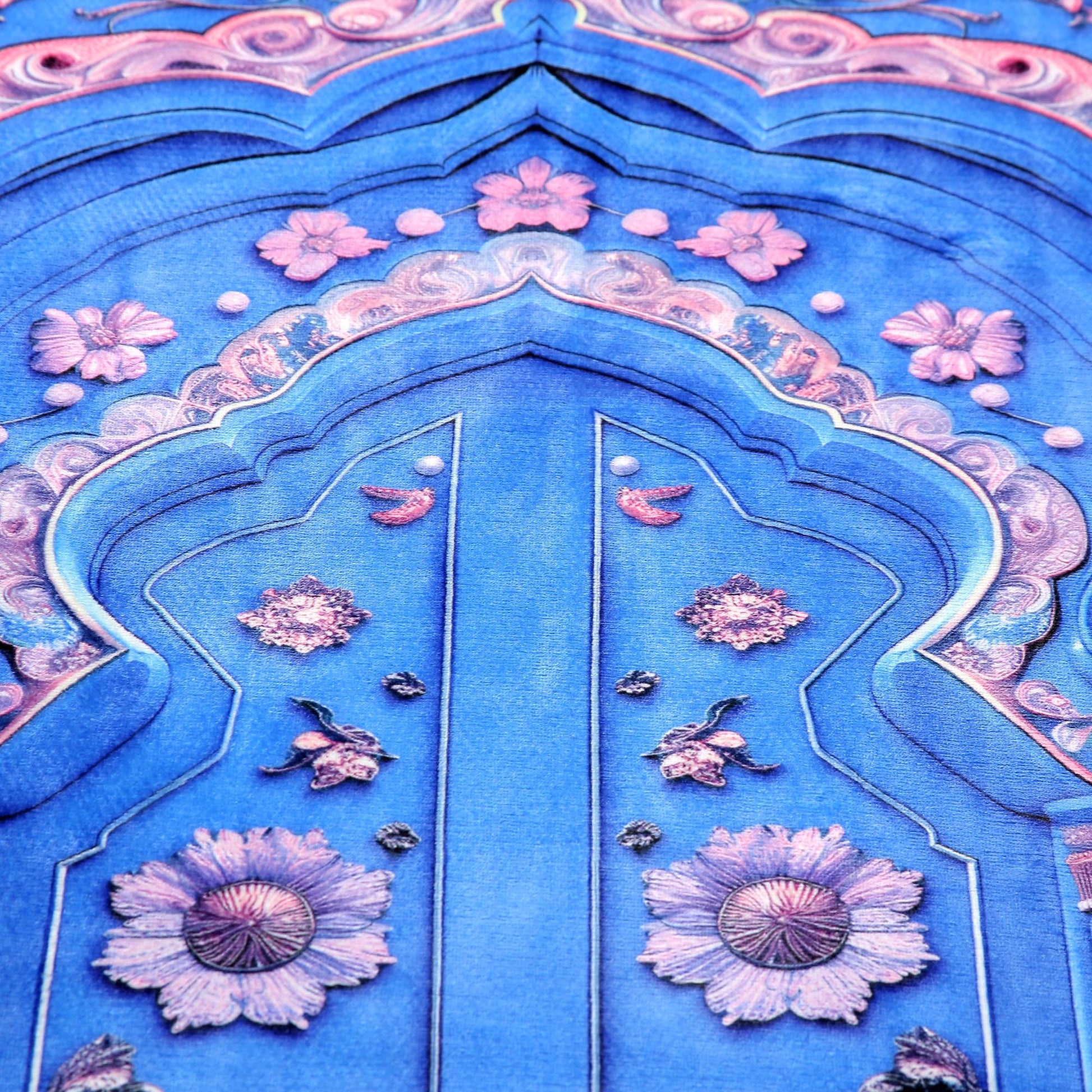 Turkish Prayer Rug, Ottoman Design Seccade, Muslim Prayer Mat
