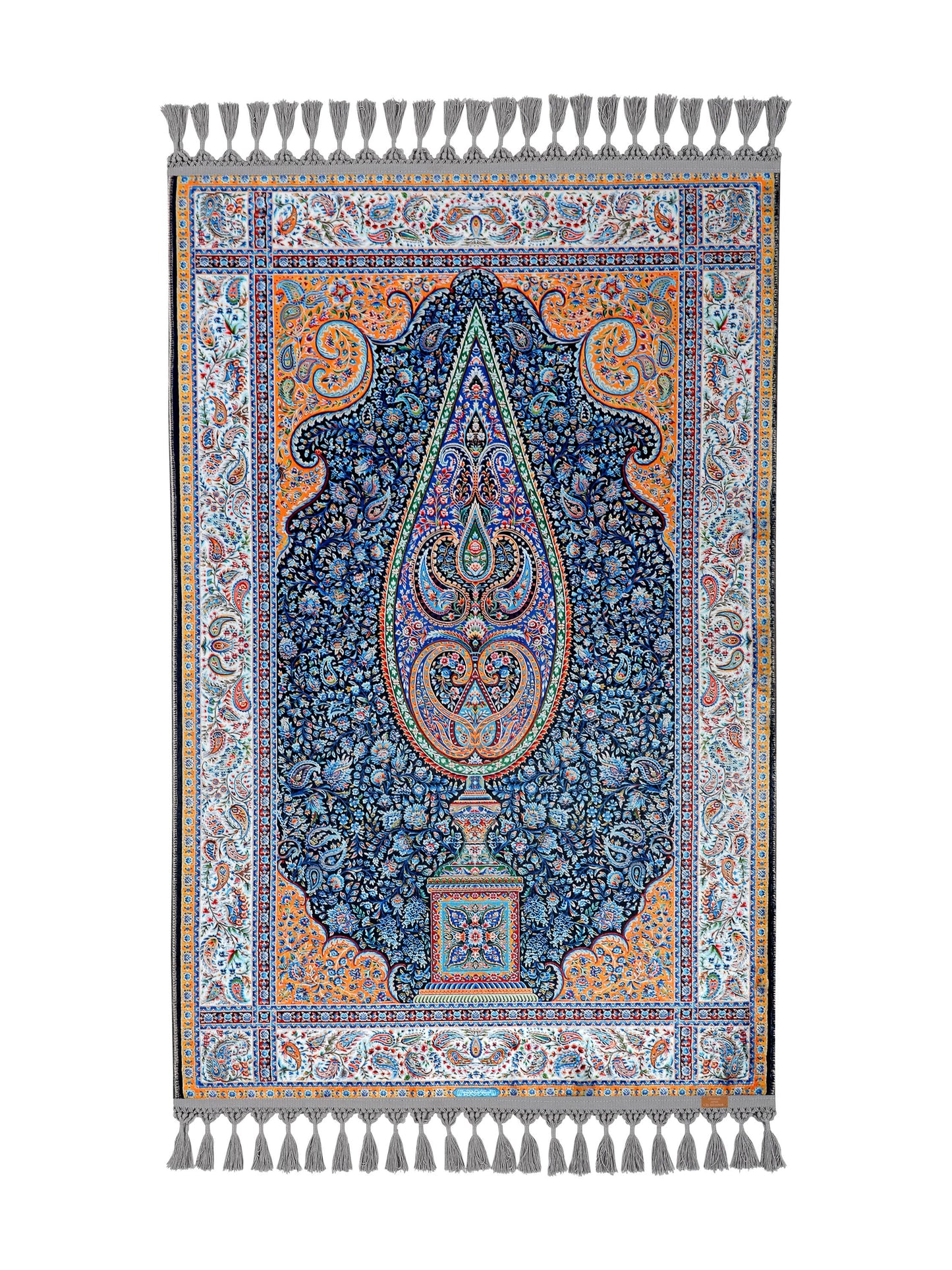Turkish Prayer Rug, Ottoman Design Seccade, Muslim Prayer Mat