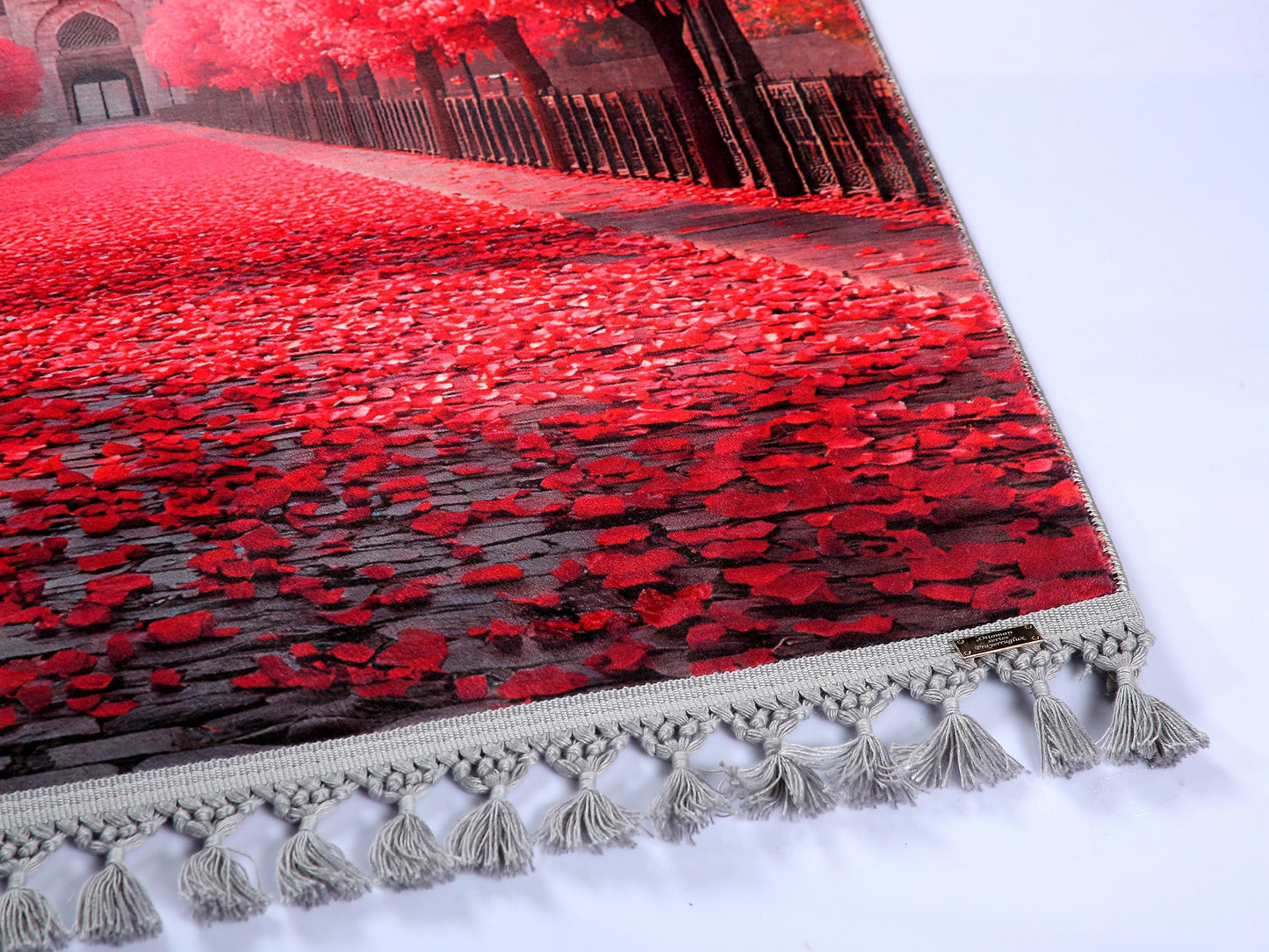 Turkish Prayer Rug, Ottoman Design, Soft Muslim Prayer Mat